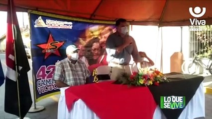 Pobladores de Rivas festejan calles nuevas