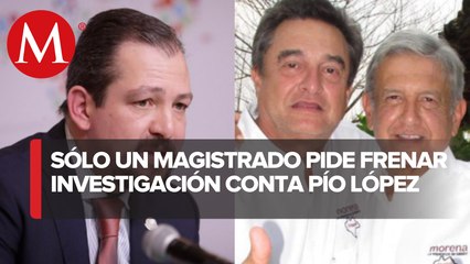 Propone magistrado Vargas frenar investigaciones contra Pío López Obrador