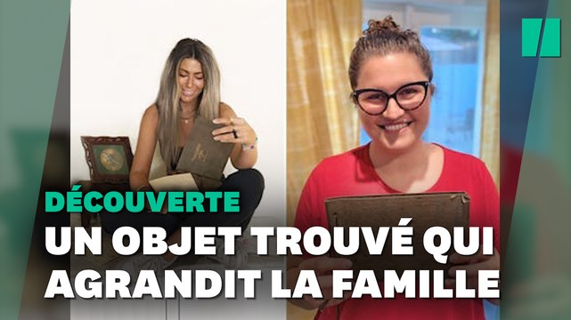 Elle découvre un membre de sa famille dans un album photo vieux de 100 ans trouvé aux puces
