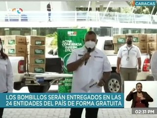 MPPEE distribuye en todo el país 1.500.000 bombillos de tecnología LED para el ahorro energético