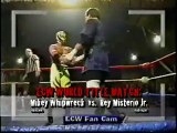 Rey Misterio jr. vs. Mikey Whipwreck / ECW