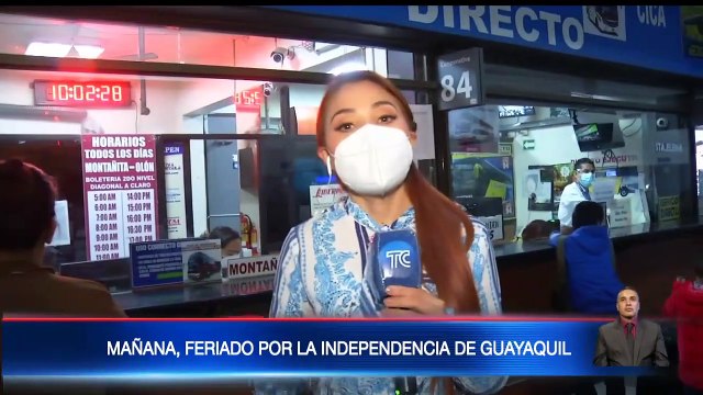 Viajeros comienzan a salir de los terminales terrestres de Quito y Guayaquil