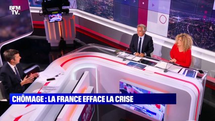 Le plus de 22h Max: Chômage, la France efface la crise - 07/10