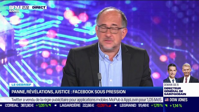 Les difficultés de Facebook, la gigantesque fuite de données chez Twitch,... Le débrief de l'actu tech du jeudi - 07/10