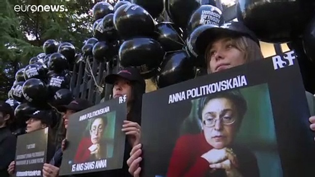 'Unhappy Birthday, Herr Putin' - Gedenken an Anna Politkowskaja