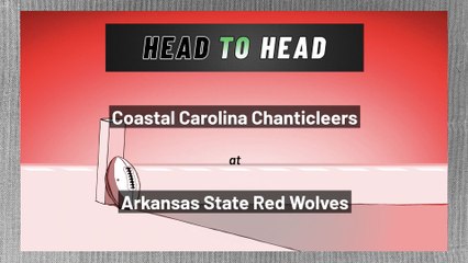 Coastal Carolina Chanticleers at Arkansas State Red Wolves: Spread