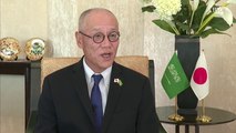 السفير الياباني في السعودية يتحدث باللغة العربية في صدى الملاعب ويصف الأخضر بالفريق القوي.. والآغا يعلق: ألذ ضيف طلع معنا