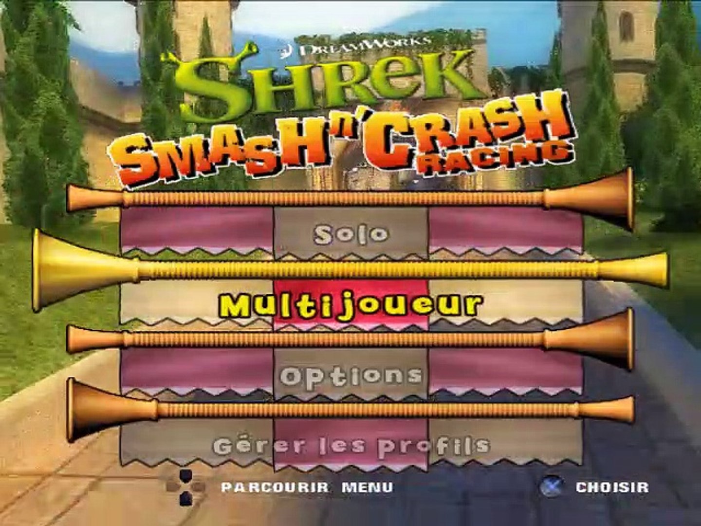 Shrek Smash N Crash - Gamecube 