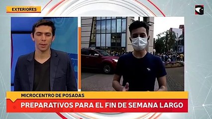 PREPARATIVOS PARA EL FIN DE SEMANA LARGO