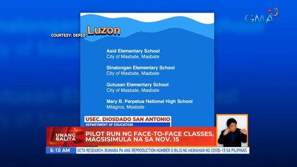 Usec. Diosdado San Atonio, Department of Education | UB