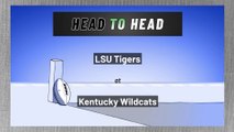 LSU Tigers at Kentucky Wildcats: Over/Under