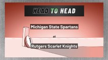 Michigan State Spartans at Rutgers Scarlet Knights: Spread