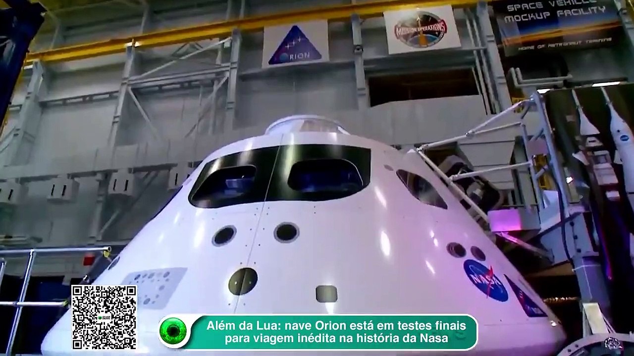 Além da Lua: nave Orion está em testes finais para viagem inédita na história da Nasa