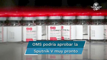 OMS dice que está por reanudar proceso de revisión de vacuna Sputnik V