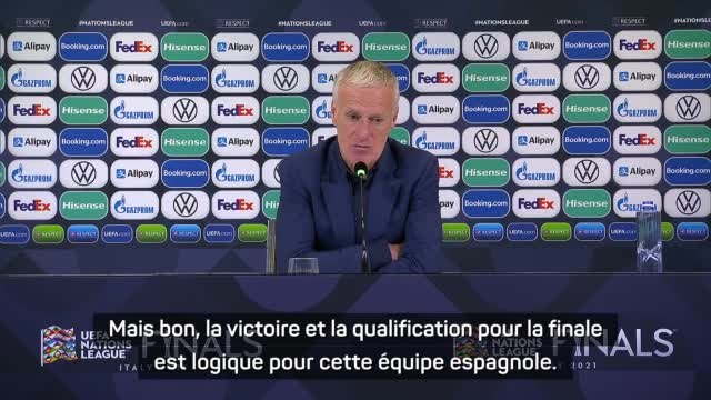 Demies - Deschamps veut gagner dimanche face à une Espagne très performante