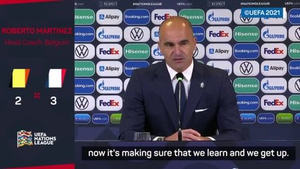 Martinez vows Belgium will bounce back in search for silverware