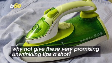 Incredible Tips to Unwrinkle Clothes Without an Iron