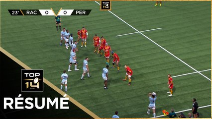 TOP 14 - Résumé Racing 92-USA Perpignan: 17-14 - J06 - Saison 2021/2022