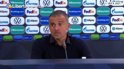 Luis Enrique: "Hemos ido de tú a tú con los campeones del mundo"