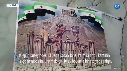 IŞİD’in Yıktığı Palmira Antik Kentinin Alçıdan Modeli