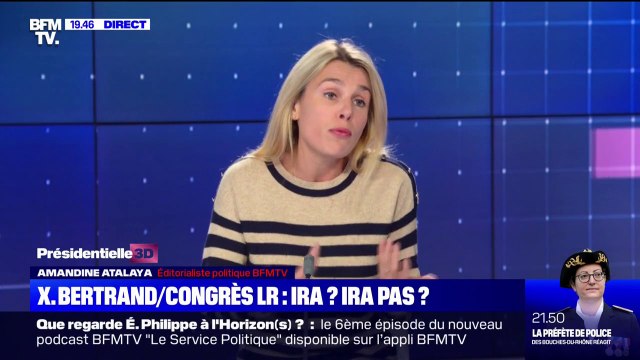 Présidentielle 3D - Congrès LR: Xavier Bertrand y participera-t-il?