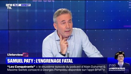 Selon David Di Nota, romancier, Samuel Paty est "beaucoup plus intelligent et beaucoup lucide que le portrait qu'on a voulu faire de lui"