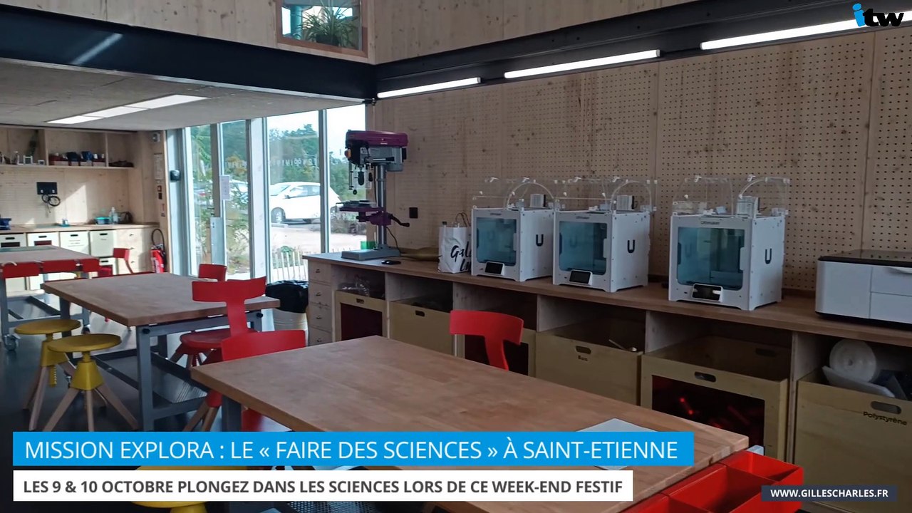 Mission Explora : le « faire des sciences » à Saint-Etienne
