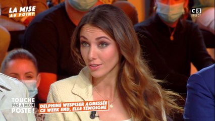 Delphine Wespiser agressée en pleine rue : elle réagit dans TPMP