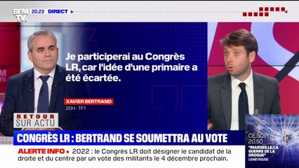 Download Video: Congrès des Républicains: Xavier Bertrand annonce sa participation