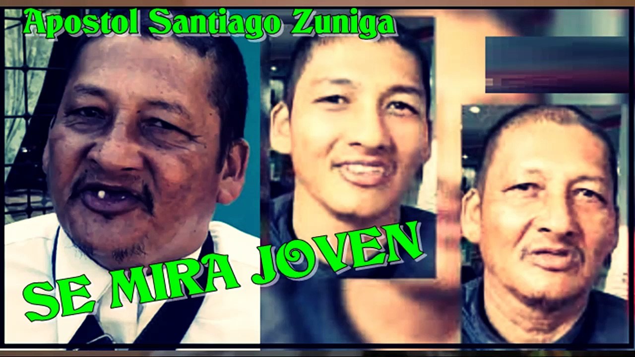 Joven  se mira el Apostol Santiago Zuniga