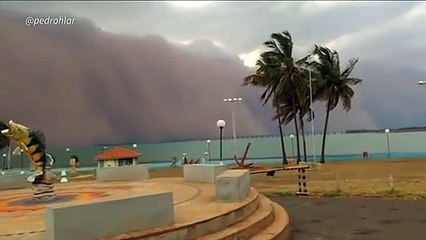 Seca extrema causa tempestades de areia incomuns em SP e MG