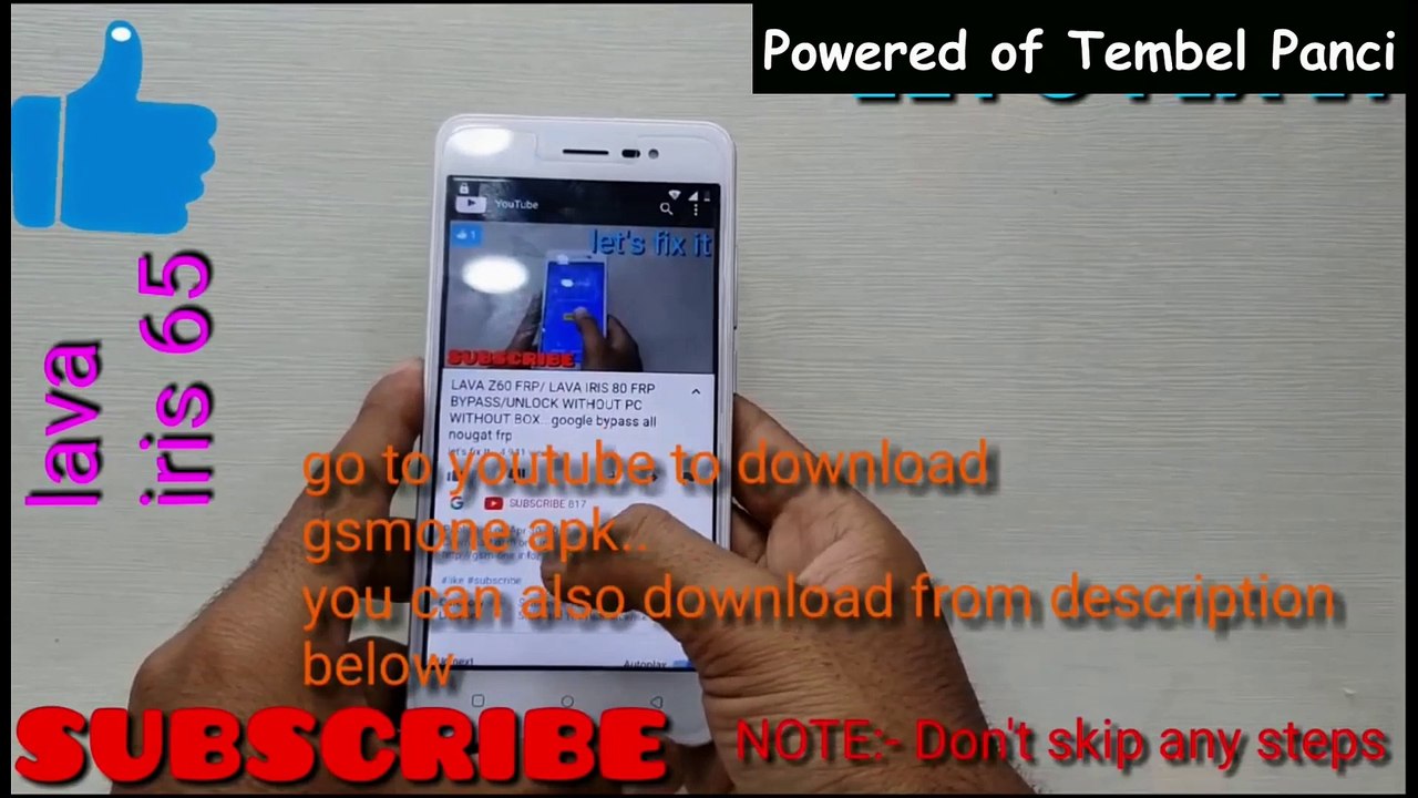 How to Bypass Google Verification FRP Unlock Lava iris 65 iris 88 z90 Android Oreo - without pc without box