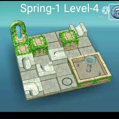 Flow Water Fountain 3D, Spring-1 Level-4