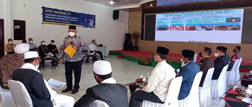 Sosiasilasi Manfaat Vaksin Covid-19 Bagi Warga Dayah di Kabupaten Gayo Lues