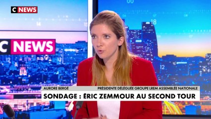 Aurore Bergé : «Eric Zemmour est quelqu'un qui a peur de se déclarer»