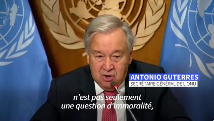 Covid-19 : l'inégalité d'accès aux vaccins "immorale" et "stupide" (Guterres)