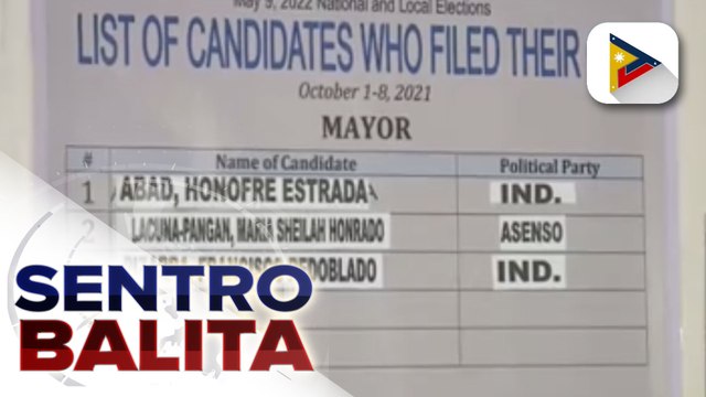 3 aspirants sa pagka-alkalde ng Maynila, naghain ng COC ; 2 aspirants sa pagka-bise alkalde, naghain na rin ng COC