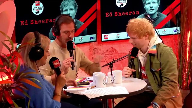 PÉPITE - Ed Sheeran en live et en interview dans Le Double Expresso RTL2 (08/10/21)