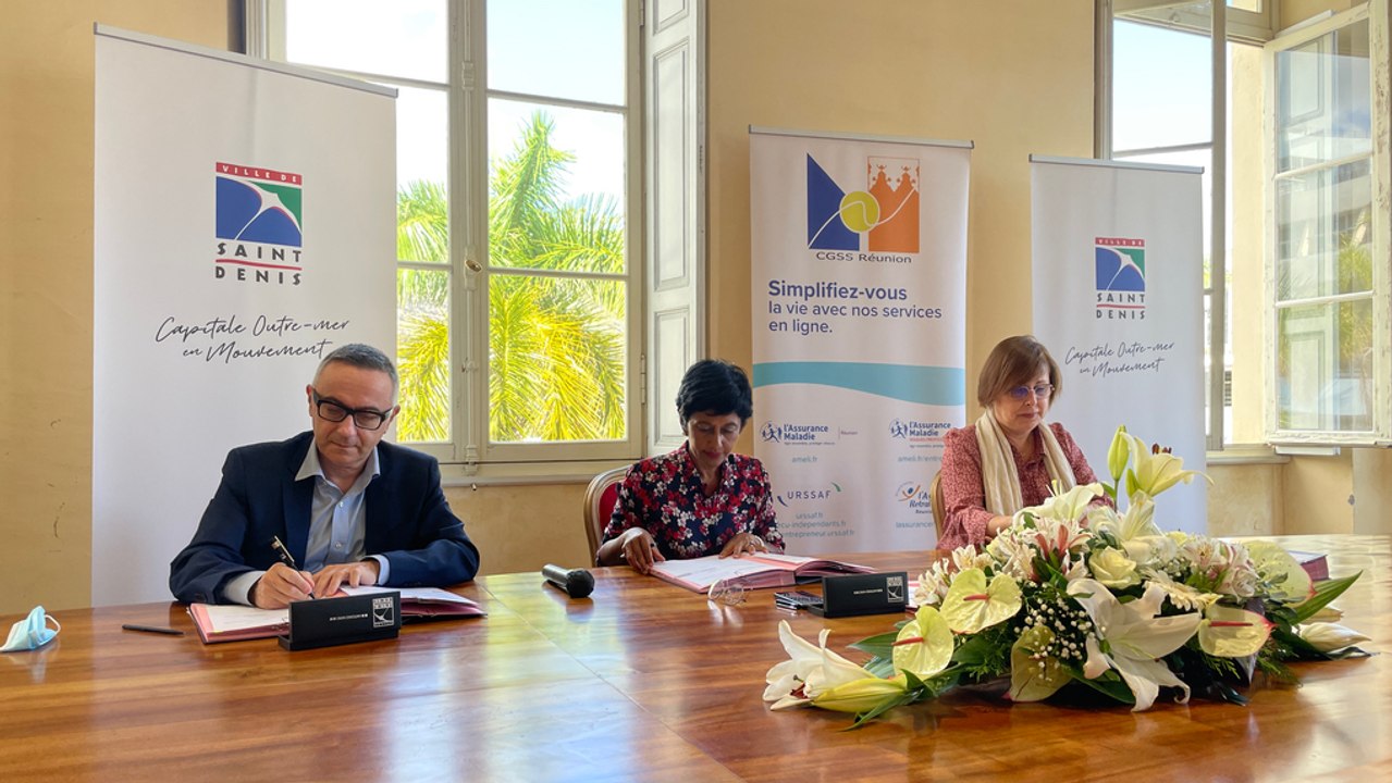 La ville de St-Denis et la CGSS de concert pour améliorer l'accès au droit des plus vulnérables
