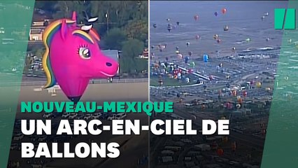 Licornes, pingouins, canards… ils investissent le ciel du Nouveau-Mexique