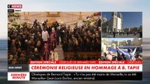 Obsèques de Bernard Tapie - Regardez la sortie de son cercueil, sous les applaudissements, de la cathédrale La Major à Marseille - VIDEO