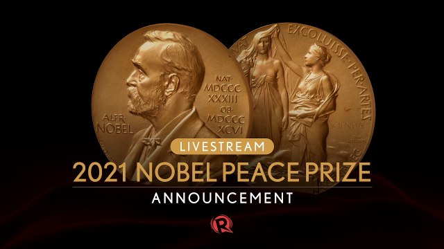 Announcement of 2021 Nobel Peace Prize