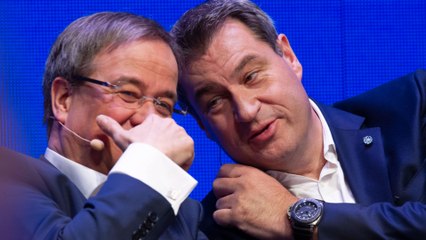 Umfrage: Jeder Zweite findet Söders Agieren gegenüber Laschet unfair