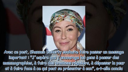 Shannen Doherty crâne rasé et alitée - l'actrice dévoile deux clichés intimes de sa lutte contre le