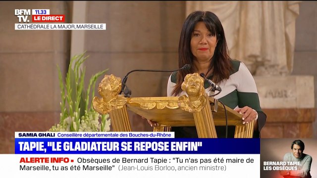 Samia Ghali rend hommage à Bernard Tapie: Tu étais l'homme qui savait parler à tout le monde