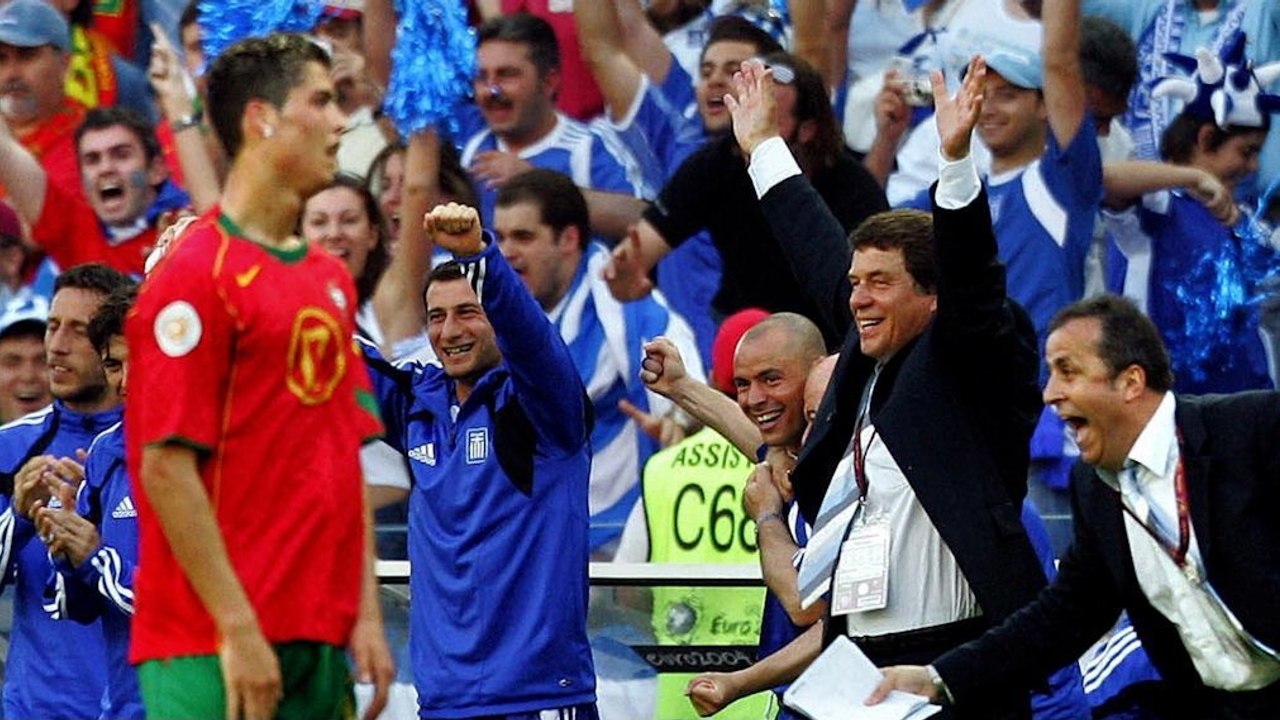 'Der Ronaldo kennt dich gar nicht': Rehhagels Kniff bei der EM 2004