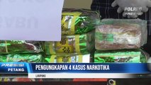 Polda Lampung Gagalkan Peredaran 9,6 Kg Sabu & 11 Kg Ganja