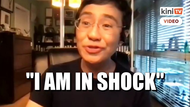 I am in shock - Maria Ressa hears of Nobel Peace Prize win during live forum
