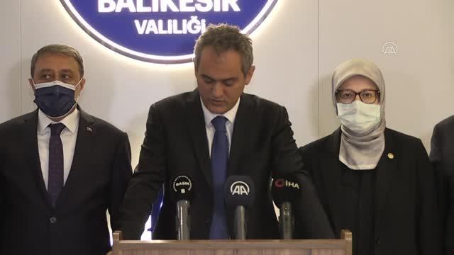 Son dakika: BALIKESİR - Milli Eğitim Bakanı Özer, Balıkesir İl Eğitim Değerlendirme Toplantısı'nın ardından açıklamalarda bulundu Açıklaması
