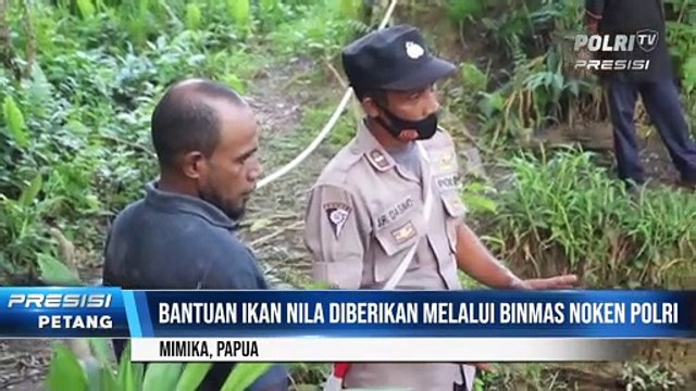 Program Kasuari, Binmas Noken Memberikan 250 Ekor Ikan Kepada Warga Binaannya